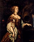 Countess Canvas Paintings - Portrait Of Diana, Countess Of Ailesbury